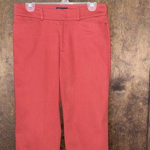 DOCKERS, CROPPED PANT, RED